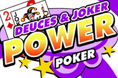 Deuces and joker 4 play power poker