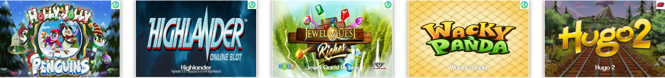 Sloty Casino mobile games