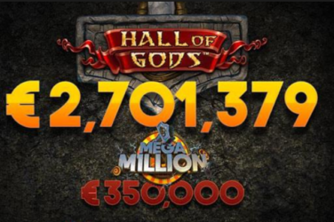 Hall of Gods jackpot winner
